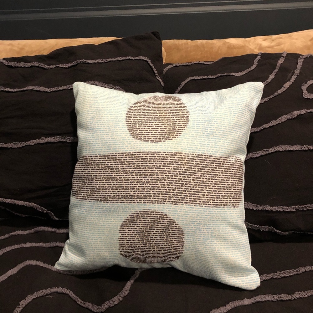 Ed Sheeran pillow
